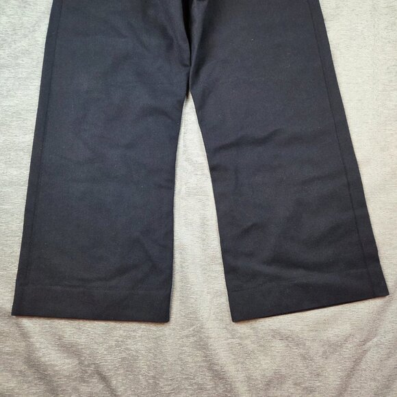 Navy Sailor True Vintage Wool Pants 32 x 28.5 Lace Back Bell Bottom Cracker Jack - Picture 7 of 13